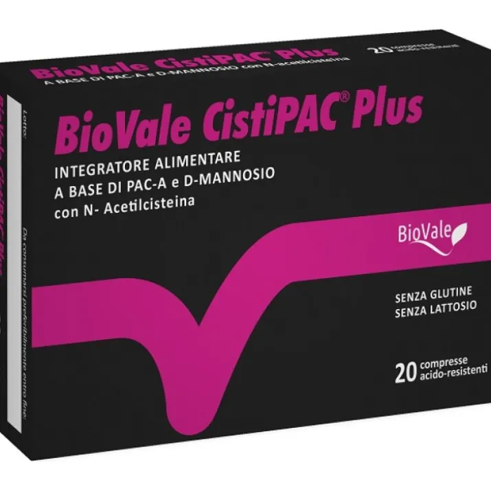 BioVale CistiPAC Plus 20 Compresse
