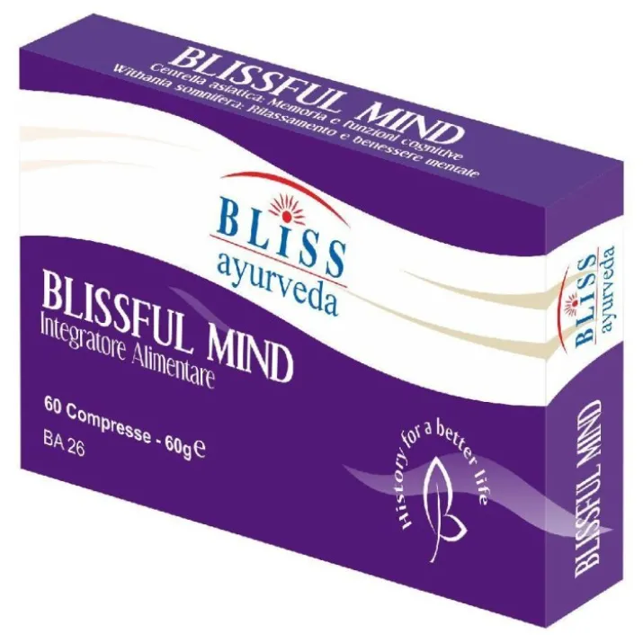 Blissful Mind Bliss Ayurveda 60 Compresse