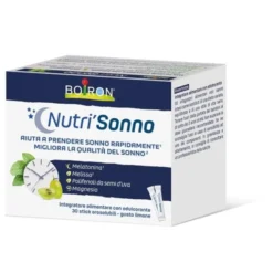 Boiron NutriSonno Melatonina 30 Stick Orosolubili per il Sonno, Limone