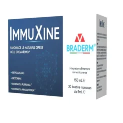 Braderm Immuxine Integratore Alimentare Difese Immunitarie 30 Compresse