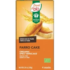 Brea&Bio Farro Cake Naturale Probios 4x45g