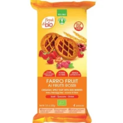 Breack&Bio Farro Fruit Frutti Rossi Probios 4x50g