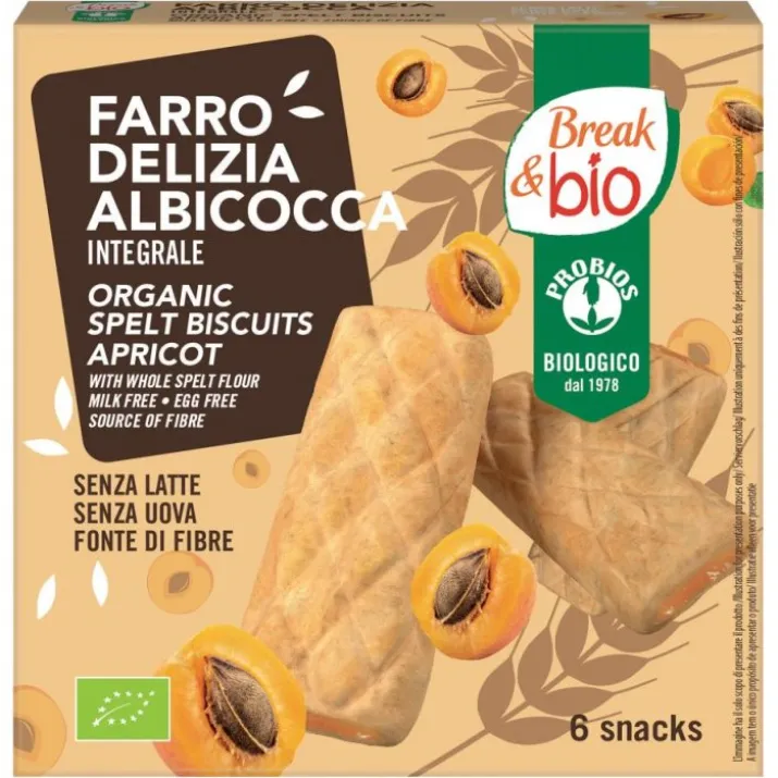 Break & Bio Farro Delizia All'Albicocca Probios 6x30g