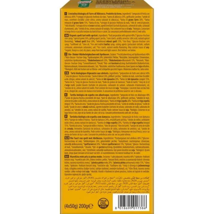 Break&Bio Farro Fruit All'Albicocca Probios 4x50g