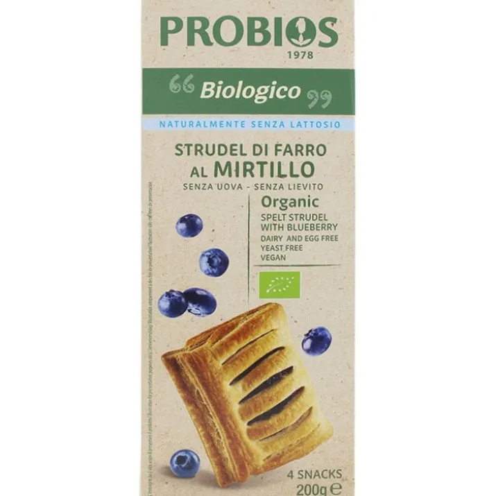 Break&Bio Farro Strudel Al Mirtillo Probios 4x50g