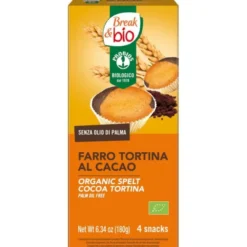 Break&Bio Farro Tortina Al Cacao Probios 4x45g