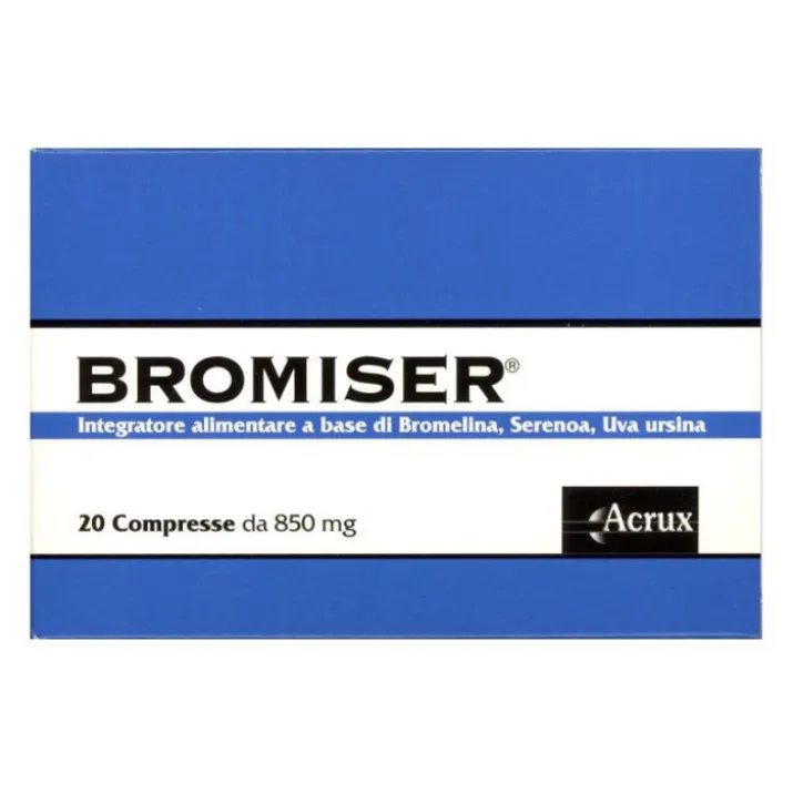 Bromiser® Acrux 20 Compresse Da 850mg