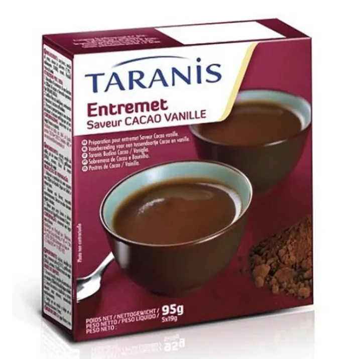 Budino Cacao/Vaniglia Taranis 5 Bustine
