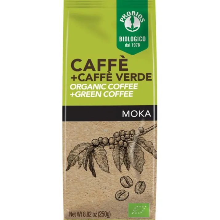 Caffè + Caffè Verde Probios 250g