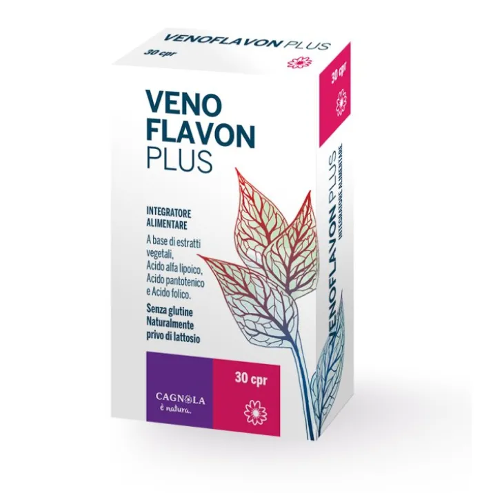 Cagnola Venoflavon Plus Integratore Alimentare 30 Compresse Da 36g