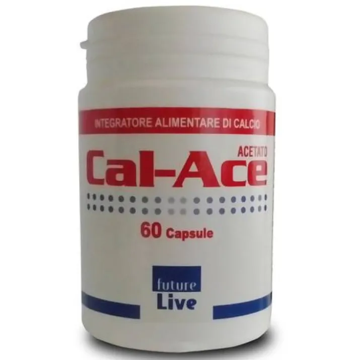 Cal-Ace Calcio Acetato Integratore Alimentare 60 Capsule