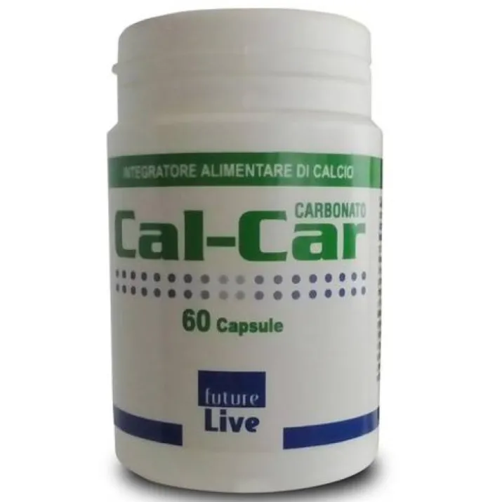 Cal-Car Carbonato Integratore Di Calcio 60 Capsule