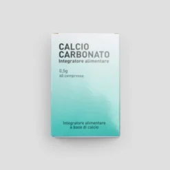 Calcio Carbonato 0,5mg 60 Compresse