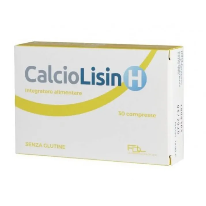 CalcioLisin H FDL 30 Compresse