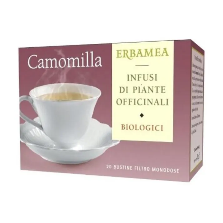 Camomilla Erbamea 20 Bustine Filtro