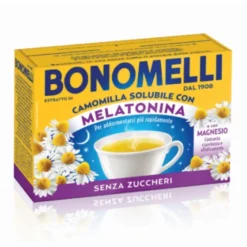 Camomilla Solubile Melatonina E Magnesio Bonomelli 16 Bustine
