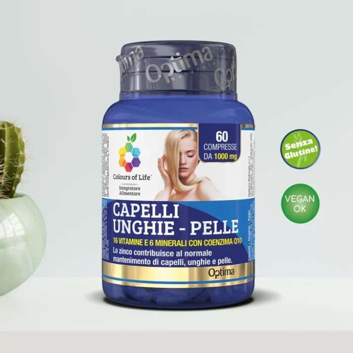 Capelli-Unghie-Pelle Colours Of Life® Optima Naturals 60 Compresse