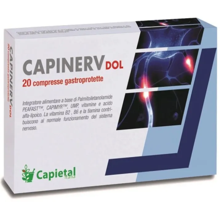 Capinerv Dol Capietal 20 Compresse Gastroprotette