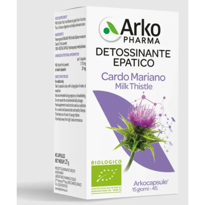 Cardo Mariano Bio Arkopharma 130 Arkocapsule