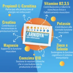 Carnidyn Fast Alfasigma 20 Bustine Arancia