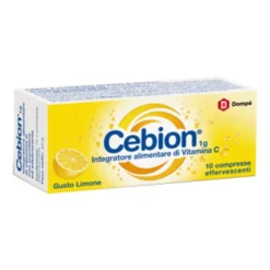 Cebion 1gVitamina C Limone 10 Compresse Effervescenti