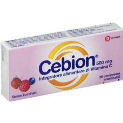 Cebion 500mg Vitamina C 20 Compresse Frutti Di Bosco