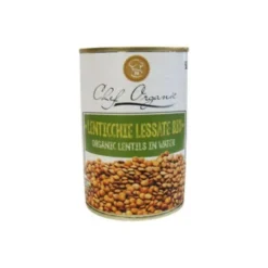 Chef Organic Lenticchie Lessate Lattina 400g