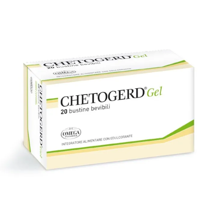 Chetogerd® Gel Omega Pharma 20 Bustine Bevibili