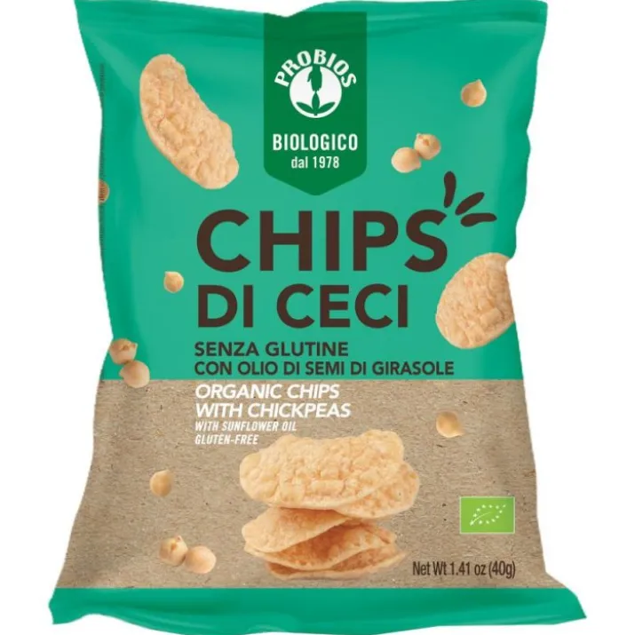 Chips Di Ceci Senza Glutine Probios 40g
