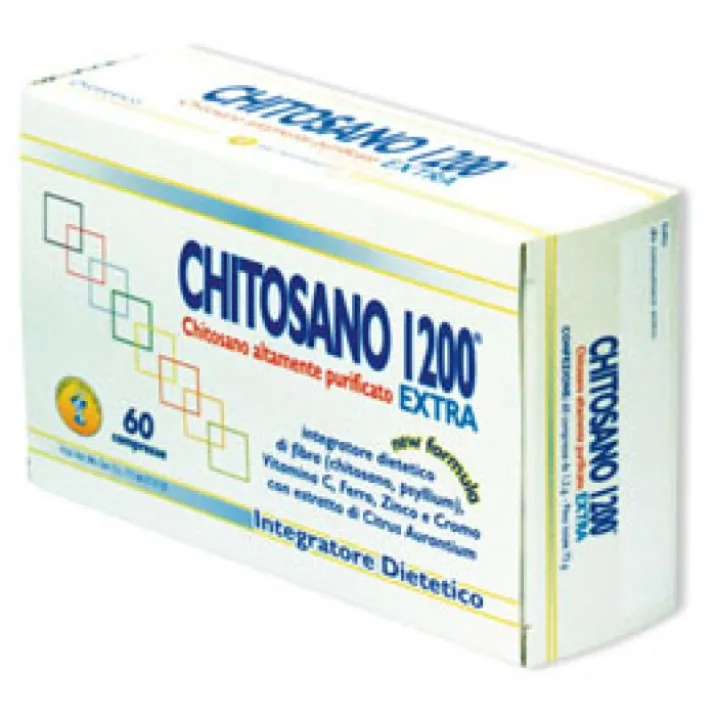 Chitosano 1200 Extra 60 compresse