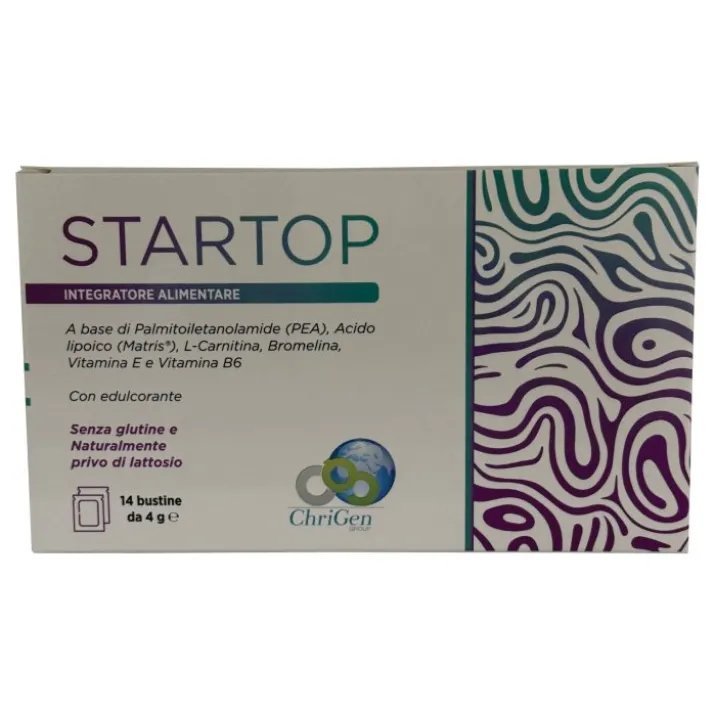 Chrigen Group Srl Startop Integratore Alimentare per Fertilità Maschile, 14 Bustine
