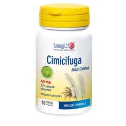 Cimicifuga 40mg LongLife 60 Capsule Vegetali