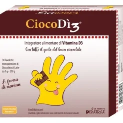 CiocoDì3 Pediatrica 30 Tavolette Al Cioccolato