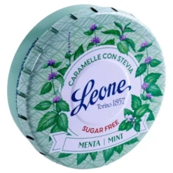 Click Clack Stevia Menta Pastiglie Leone 30g