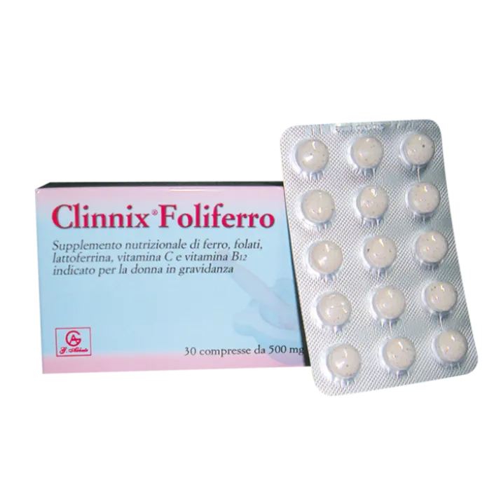 Clinnix® Foliferro Abbate Gualtiero 30 Compresse