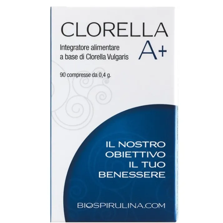 Clorella A+ BioSpirulina 90 Compresse