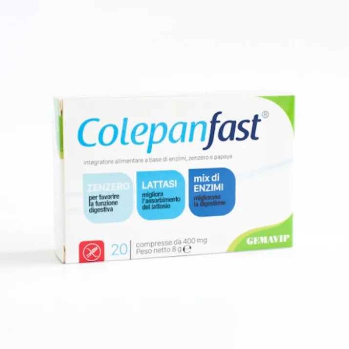 Colepanfast Integratore Alimentare 20 Compresse