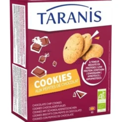 Cookies con Pepite di Cioccolato Taranis 5x32g