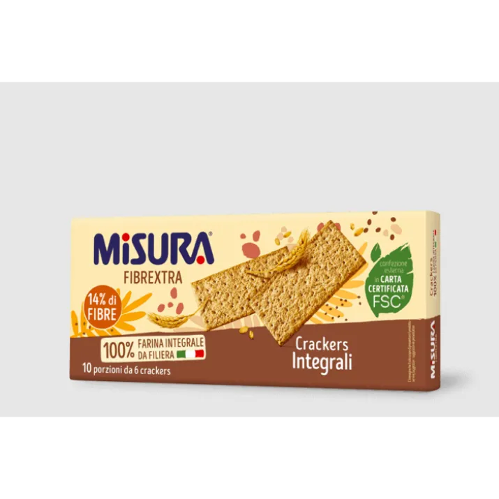 Crackers Integrali FIBREXTRA Misura® 385g
