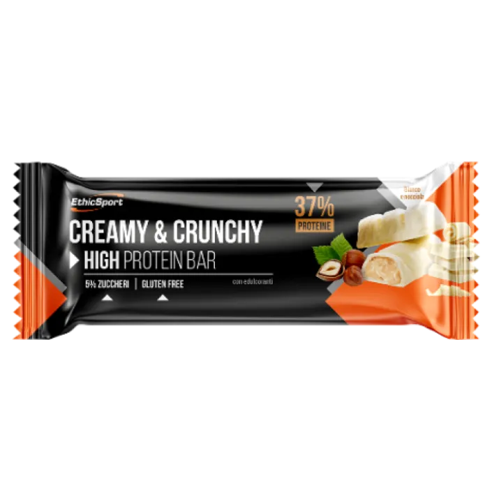 Creamy & Crunchy Bianco e Nocciola EthicSport 30g