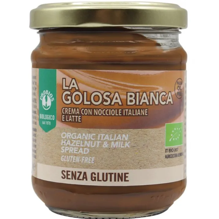 Crema Bianca Nocciole PROBIOS 200g