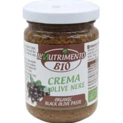 Crema Di Olive Nere Il Nutrimento Bio 130g