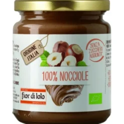Crema 100% Nocciole Tostate Fior Di Loto 200g