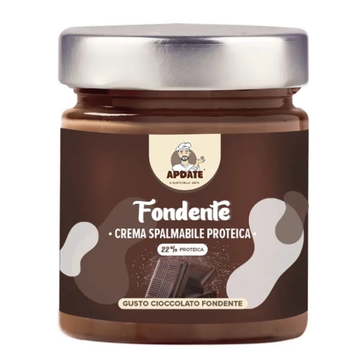 Crema Proteica Delattosata Cioccolato Fondente 250ml