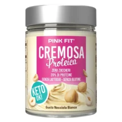 Cremosa Proteica Nocciola Bianca Pink Fit 300g