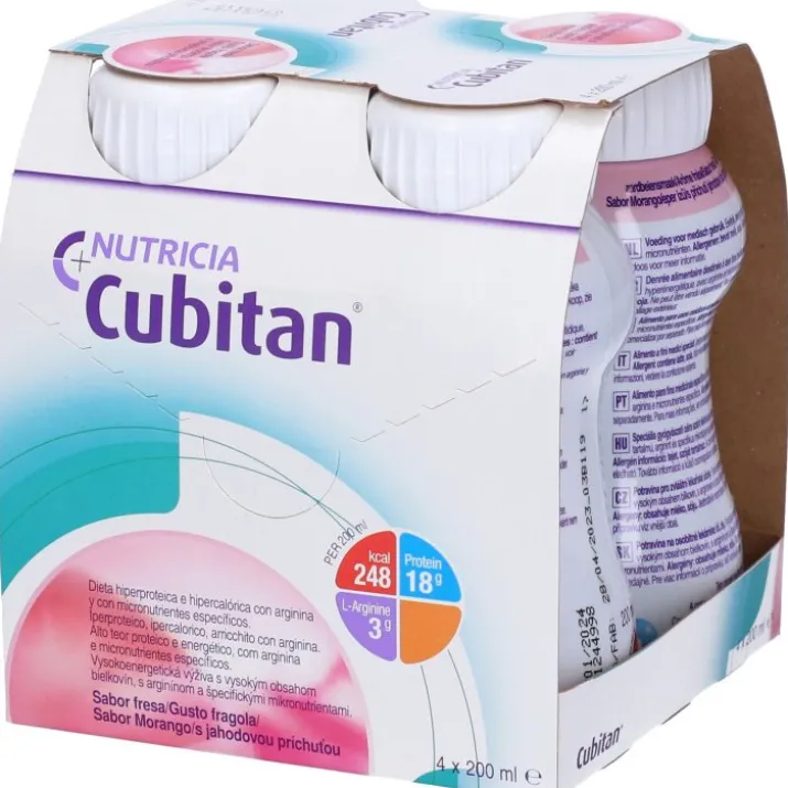 Cubitan Fragola Nutricia 4x200ml