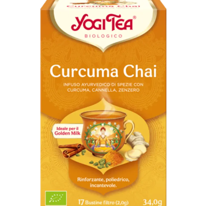 Curcuma Chai Yogi Tea® 17 Bustine