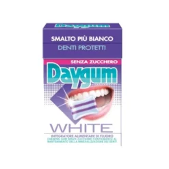 Daygum White Senza Zucchero 20 Pezzi