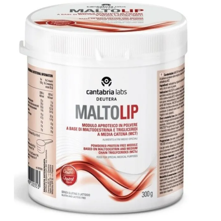 Deutera Maltolip 300g Alimento a Fini Medici Speciali