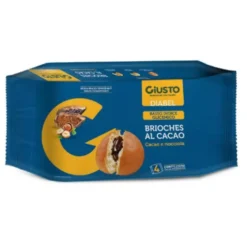 Diabel Brioches Al Cacao Giusto 4x45g
